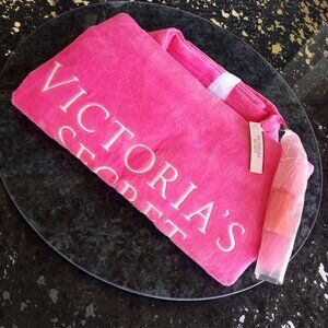 VS terry tote hot pink